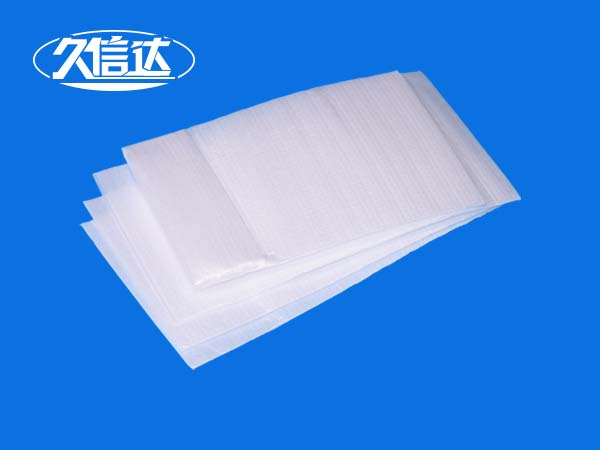 最新鋼化玻璃包（bāo）裝袋_CPE磨砂複珍珠棉一體袋(圖1)