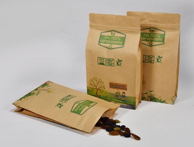 新型可降（jiàng）解食（shí）品袋利用生物分解材料製成防（fáng）水防腐（fǔ）不易變質(圖1)