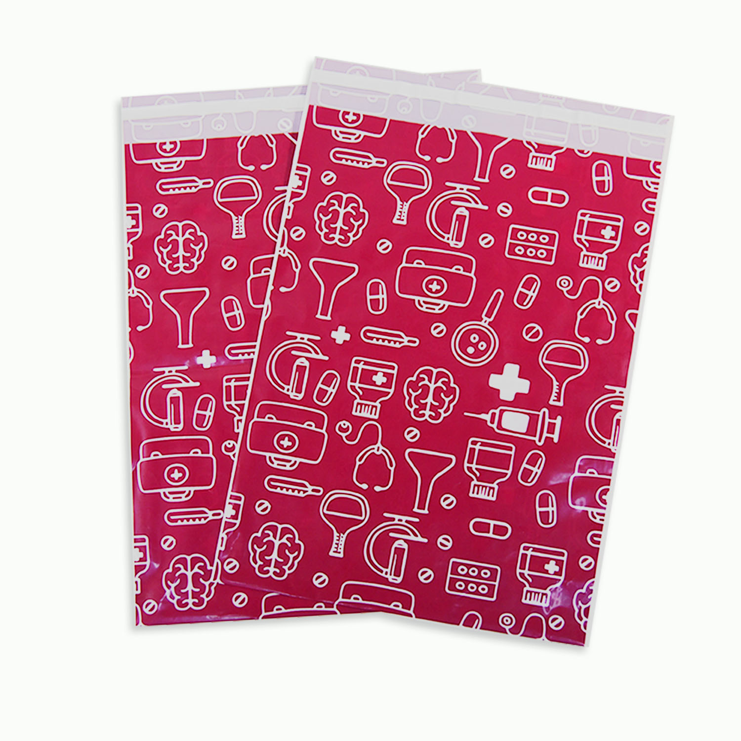 紅色降解快遞袋定製(圖8)